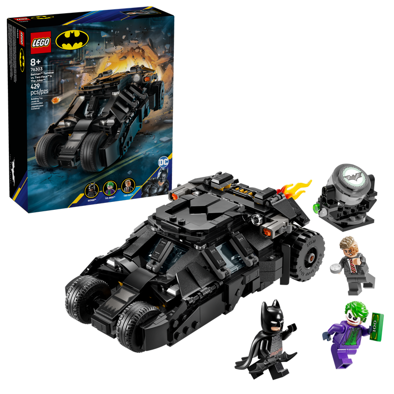 Batman™ Tumbler vs. Two-Face™ & The Joker™