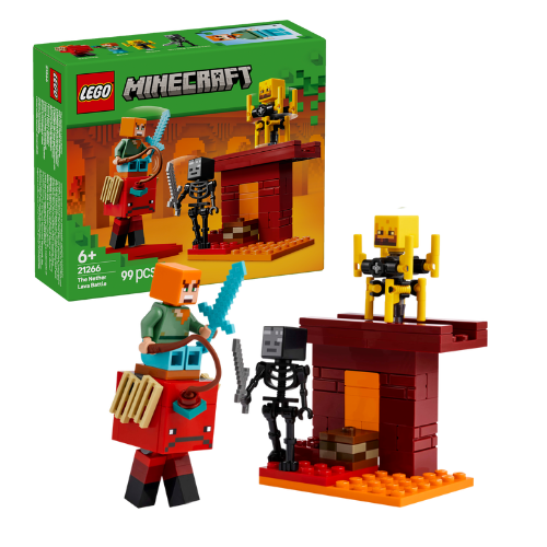 The Nether Lava Battle